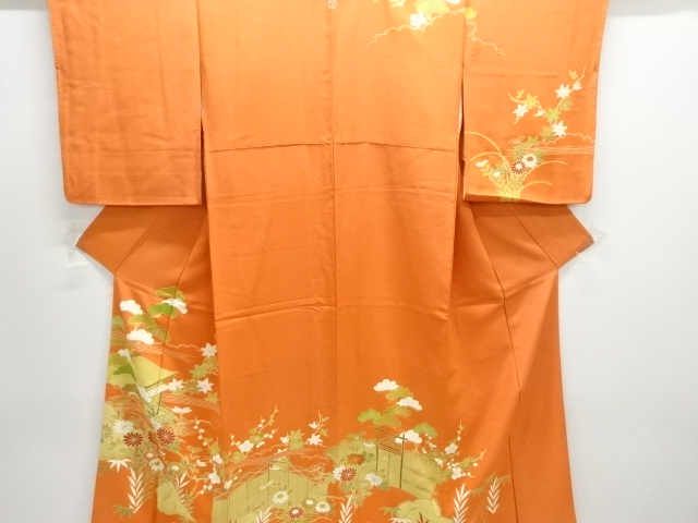 Japanese Kimono / Homongi Tsukesake Silk
